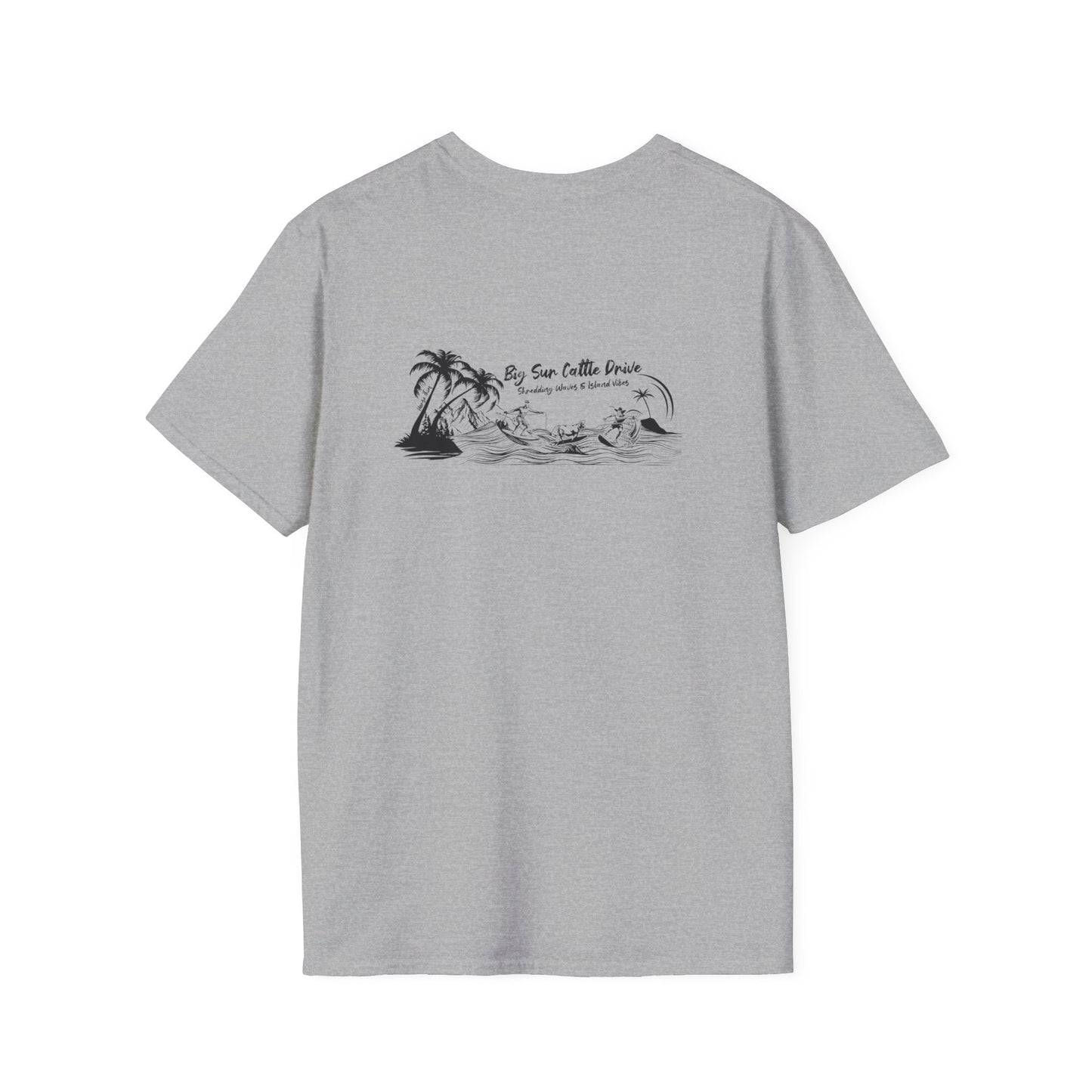 Big Sur Cattle Drive, Shredding Waves Island Vibes Classic Tee