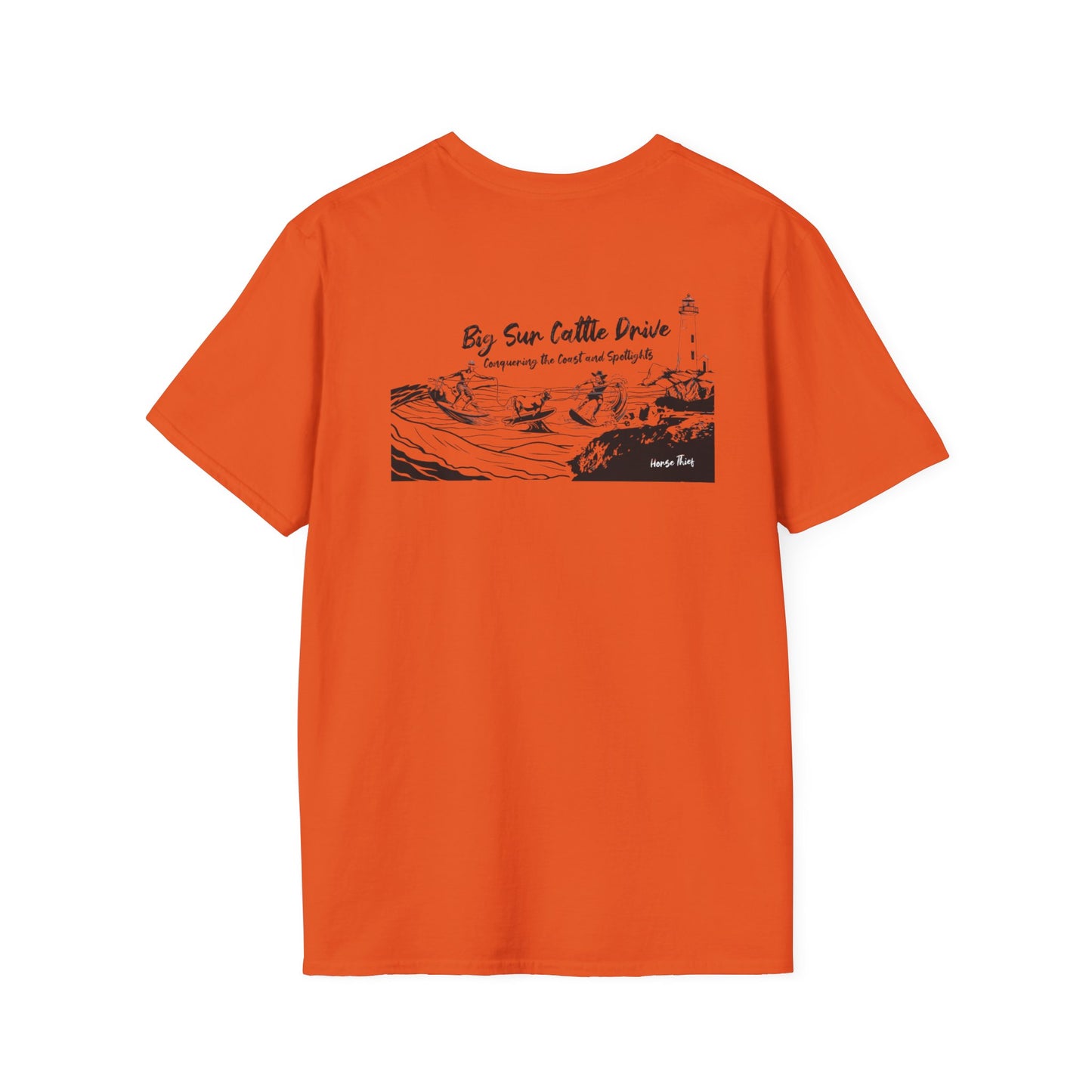 Big Sur Cattle Drive: Conquer the Coast and Spotlights Classic Tee