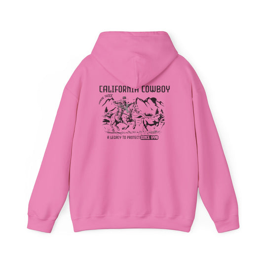 California Vaquero, A Legacy to Protect Since 1770 (Pacific Crest Trail Design) Hoodie