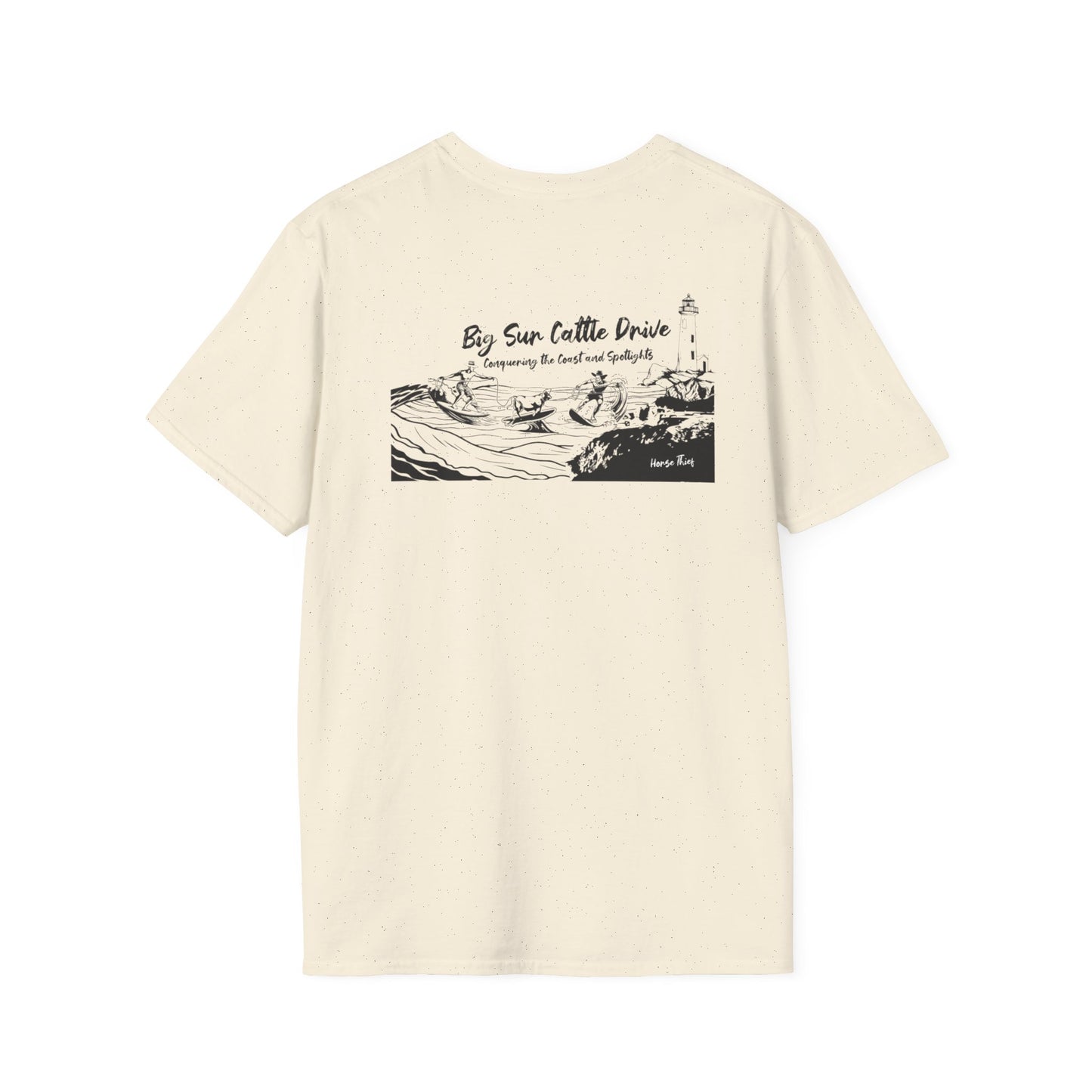 Big Sur Cattle Drive: Conquer the Coast and Spotlights Classic Tee