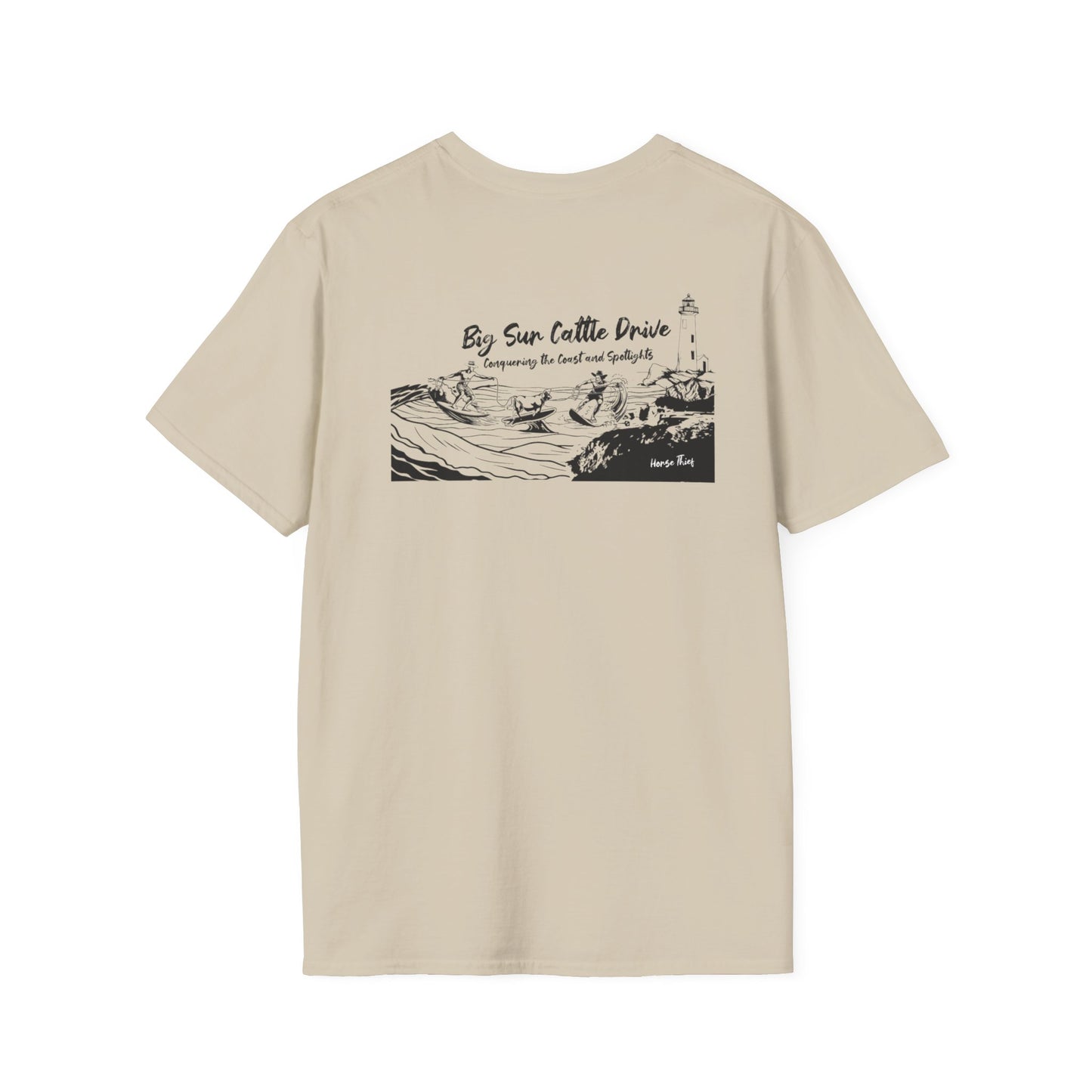 Big Sur Cattle Drive: Conquer the Coast and Spotlights Classic Tee