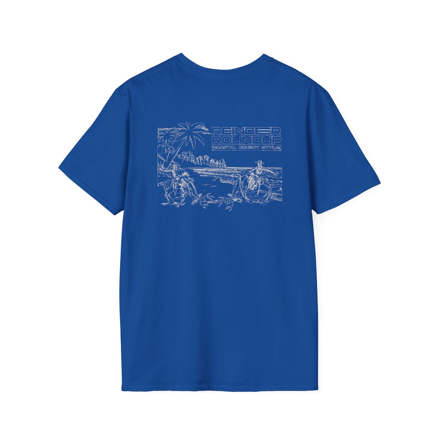 Reindeer Roundup, Coastal Cowboy Style (Dark Tee)