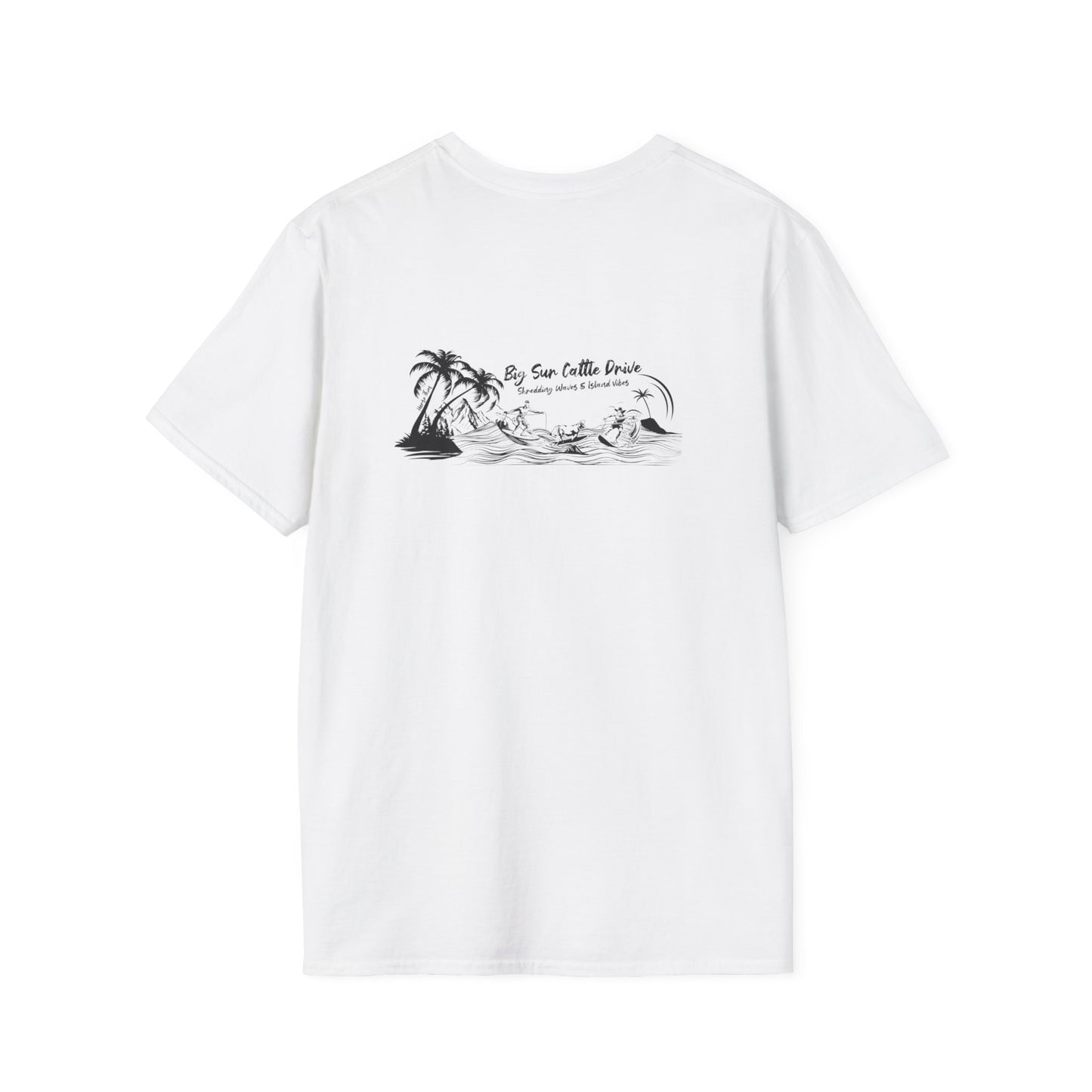 Big Sur Cattle Drive, Shredding Waves Island Vibes Classic Tee