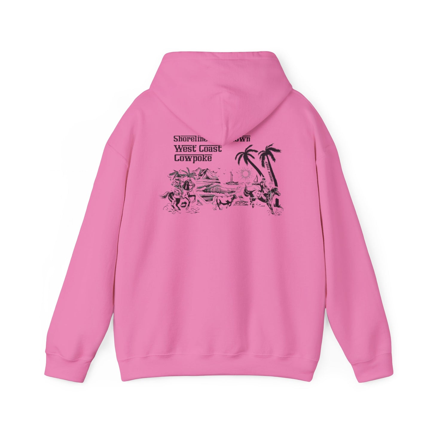 Shoreline Showdown, West Coast Cowpoke Hoodie