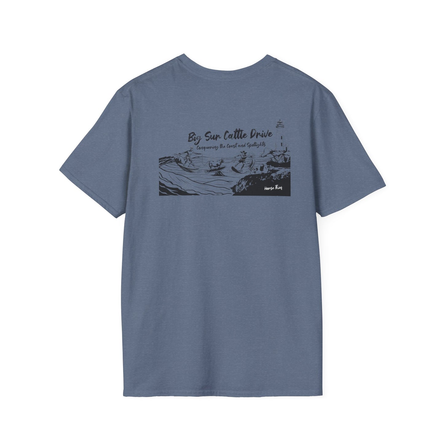 Big Sur Cattle Drive: Conquer the Coast and Spotlights Classic Tee