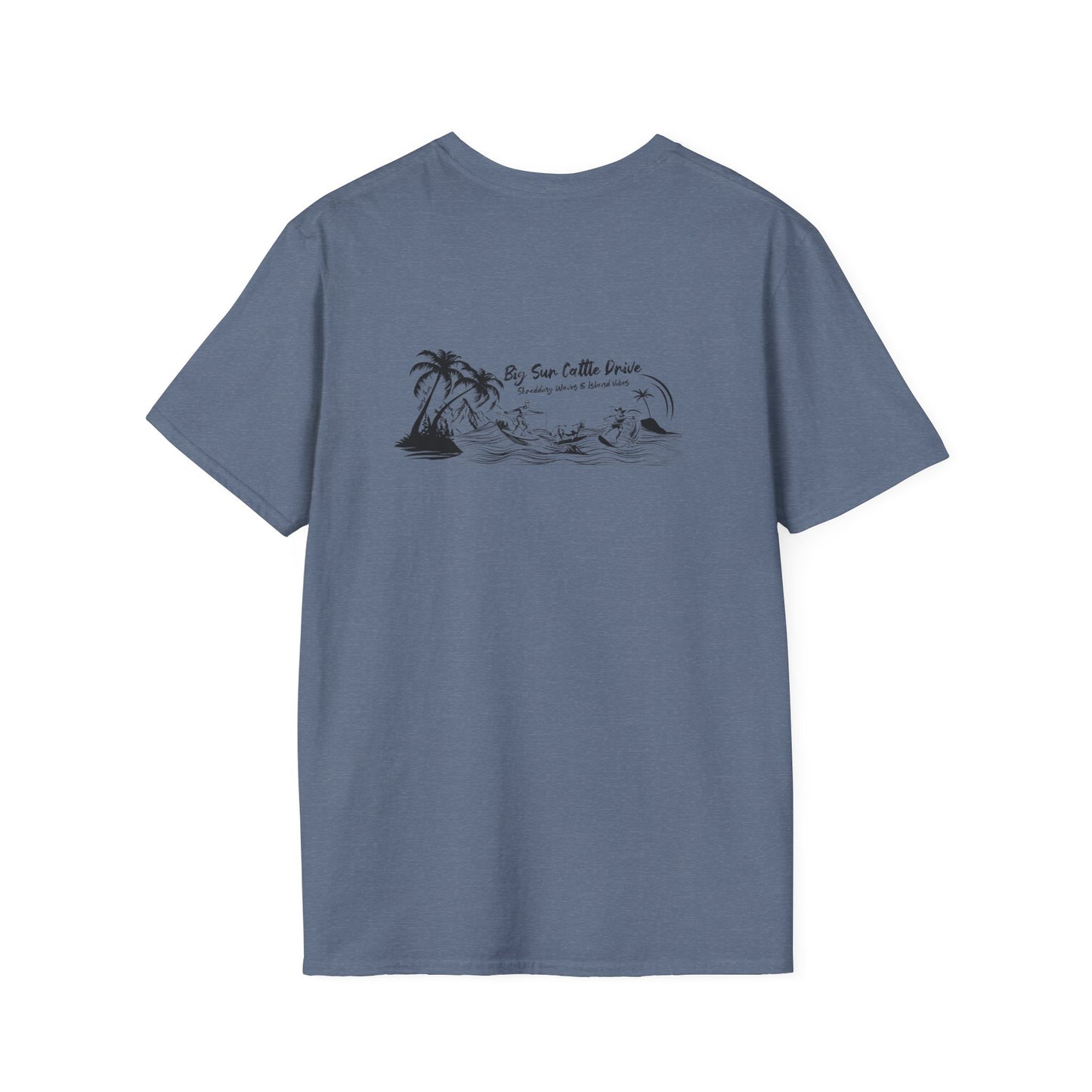 Big Sur Cattle Drive, Shredding Waves Island Vibes Classic Tee