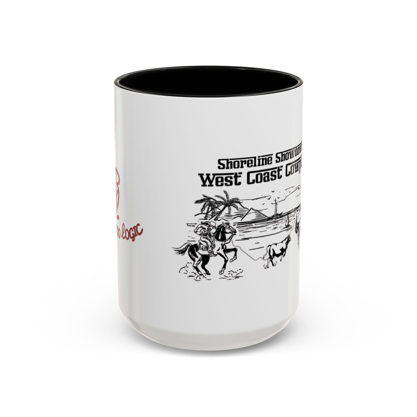 Shoreline Showdown, West Coast Cowpoke Mug (11 and 15oz)