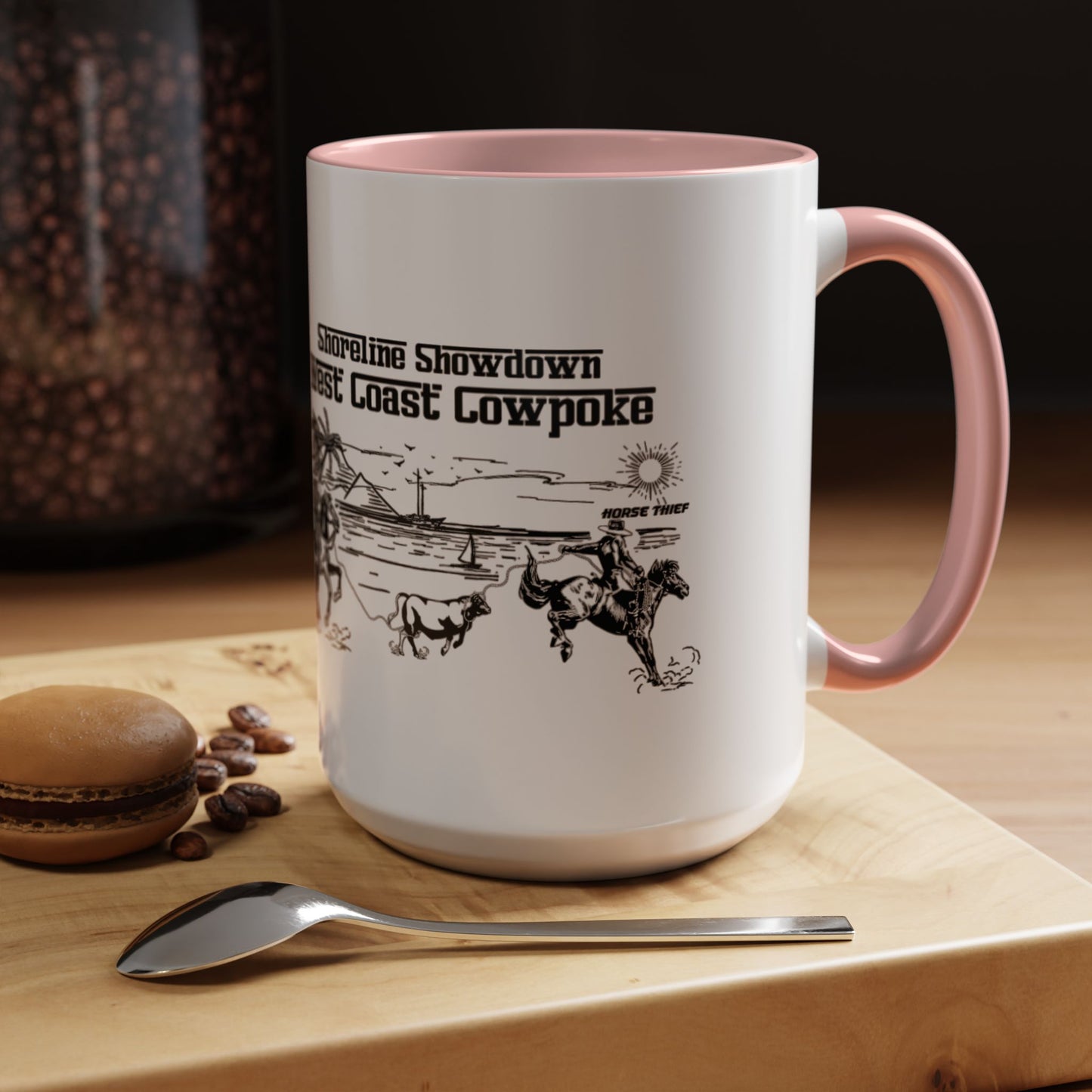 Shoreline Showdown, West Coast Cowpoke Mug (11 and 15oz)