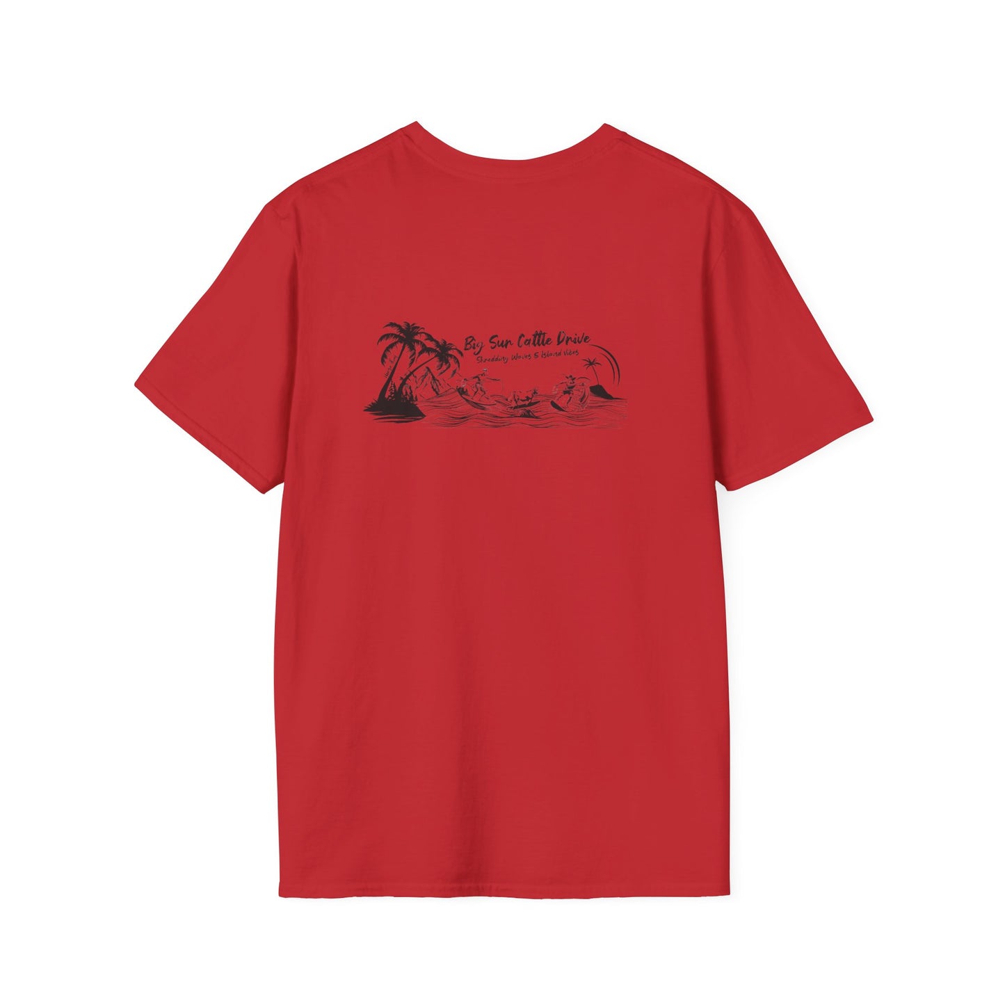 Big Sur Cattle Drive, Shredding Waves Island Vibes Classic Tee