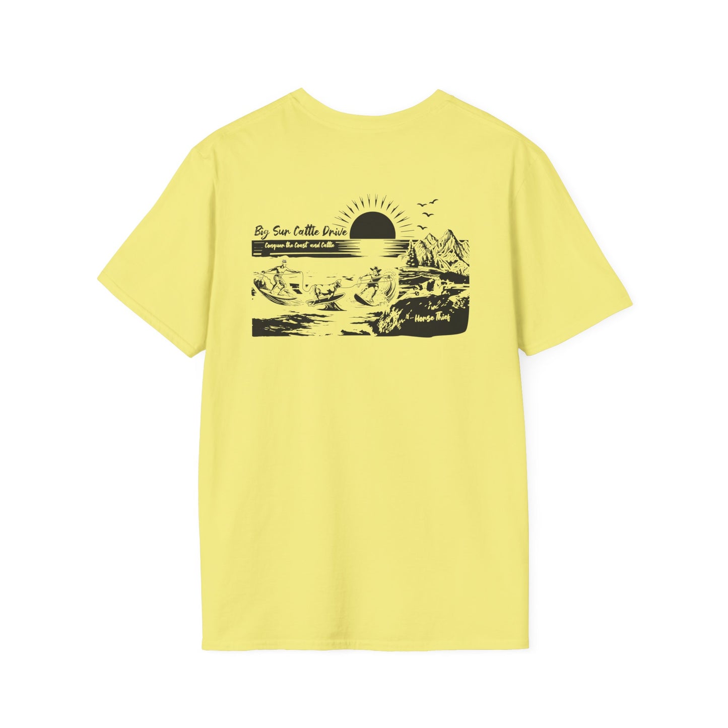 Big Sur Cattle Drive: Conquer the Coast and Cattle Tee