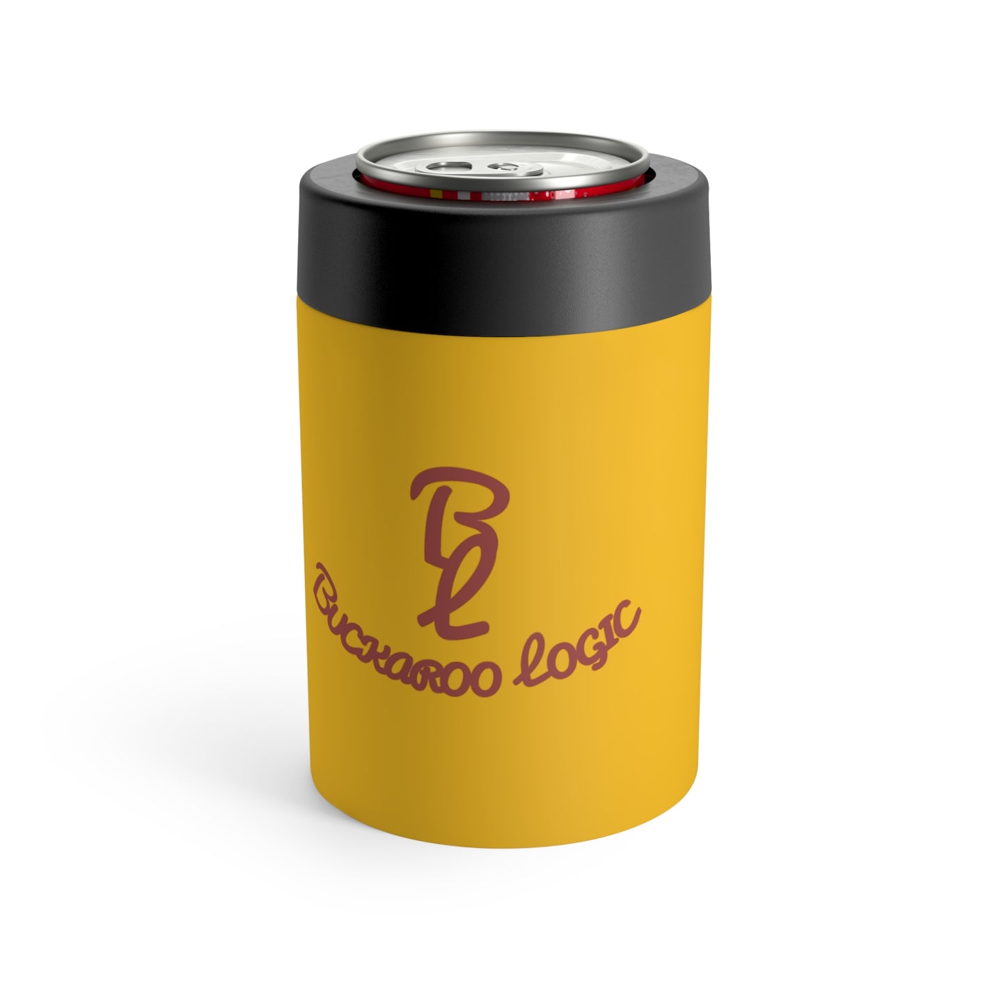 Bucking Horse Beach: West Coast Cowpoke Simplified Design (12 Oz Can Tumbler)