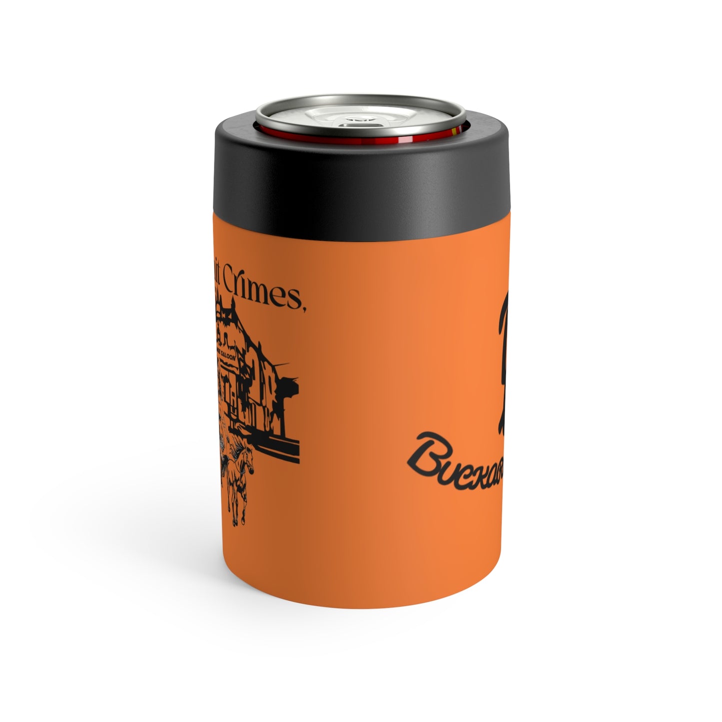 Don't Commit a Crime, The Government Despises Competition: Bandit Joaquin (1st Design, 12 Oz Can Tumbler)