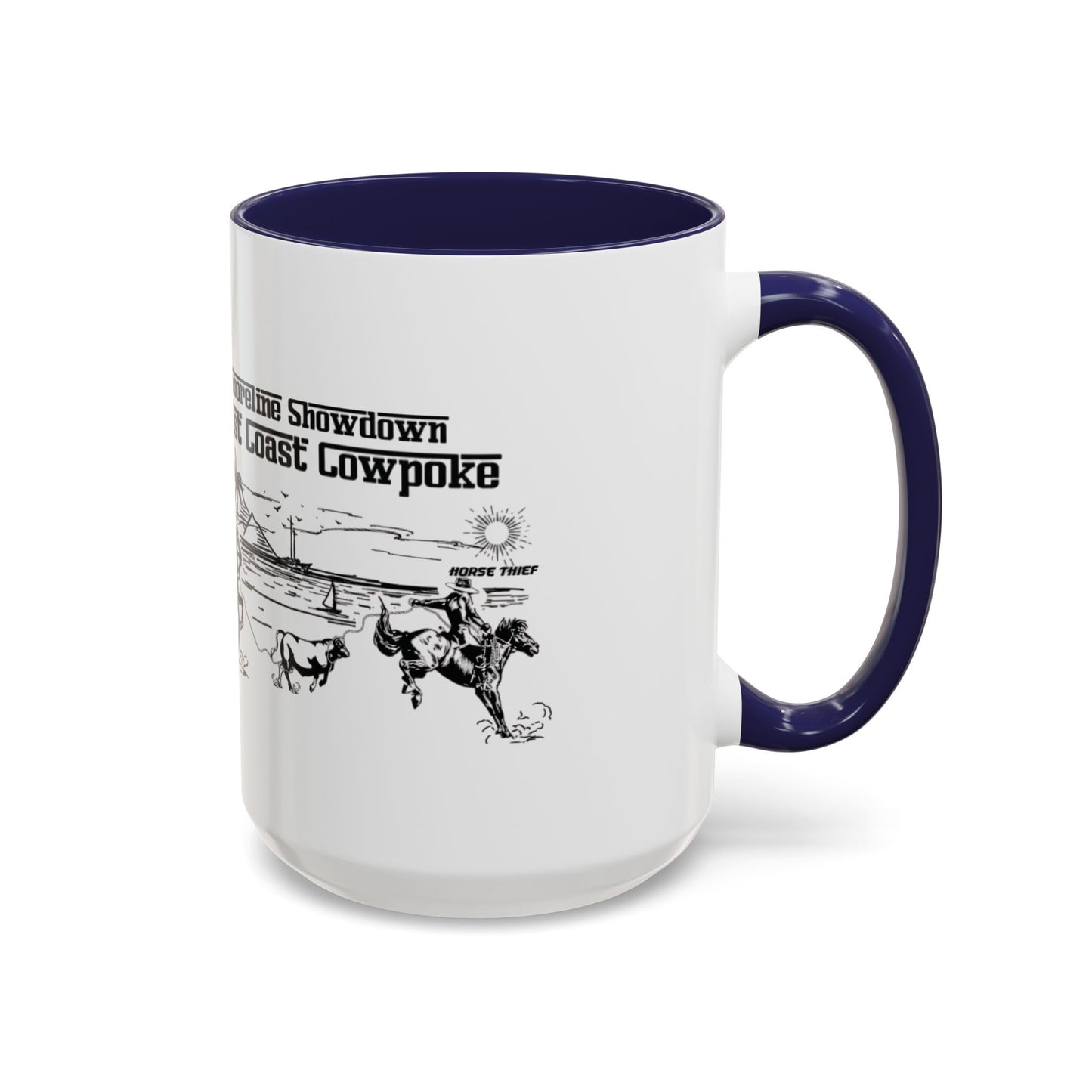 Shoreline Showdown, West Coast Cowpoke Mug (11 and 15oz)