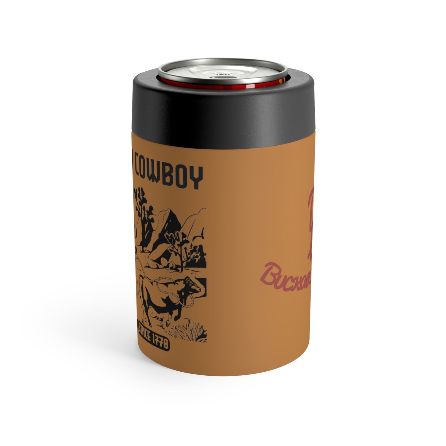 California Cowboy: A Legacy to Protect Since 1770 High Desert Design (12 Oz Can Tumbler)