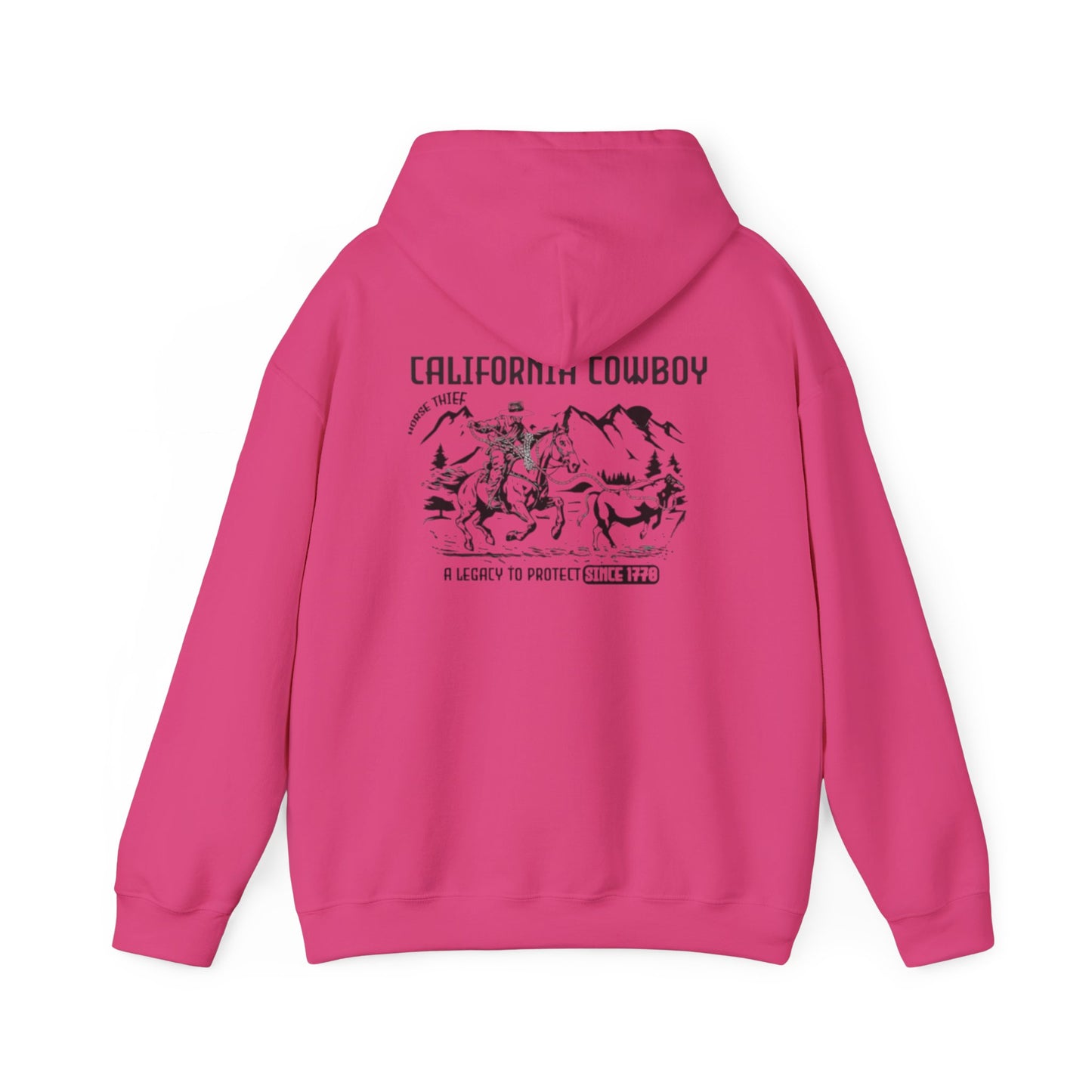 California Vaquero, A Legacy to Protect Since 1770 (Pacific Crest Trail) Hoodie