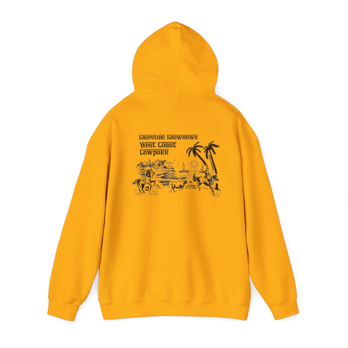 Shoreline Showdown, West Coast Cowpoke Hoodie