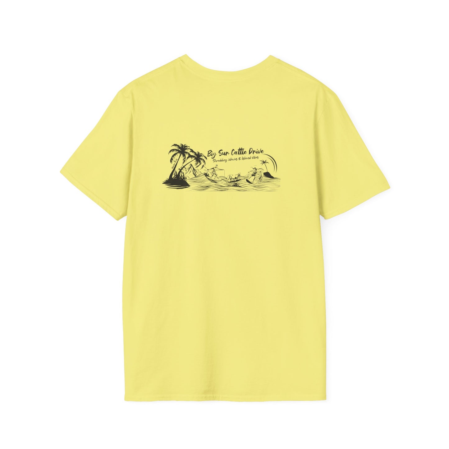 Big Sur Cattle Drive, Shredding Waves Island Vibes Classic Tee