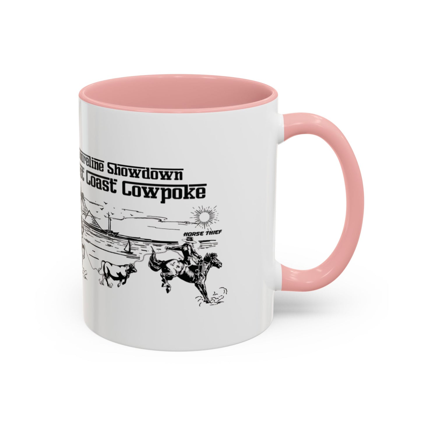 Shoreline Showdown, West Coast Cowpoke Mug (11 and 15oz)