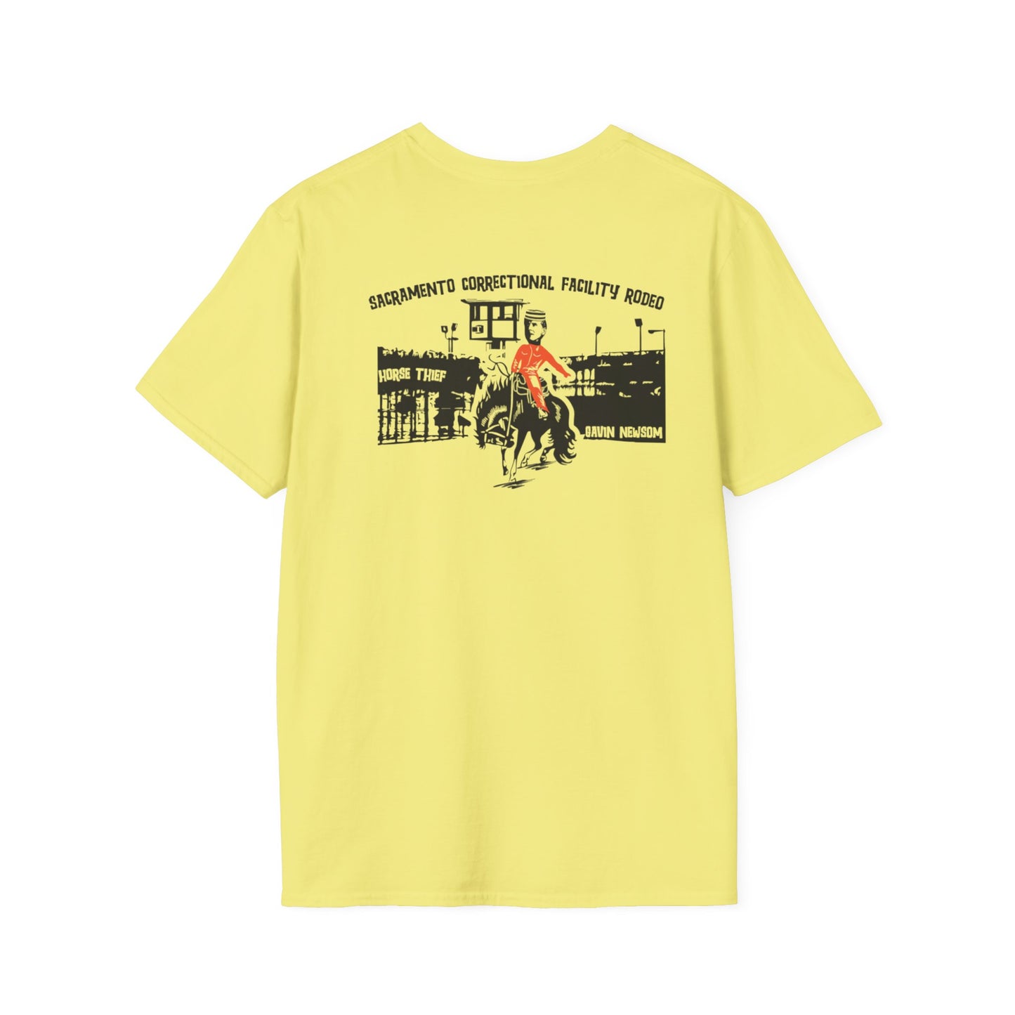 Sacramento Correctional Facility Rodeo: Gavin Newsom Tee