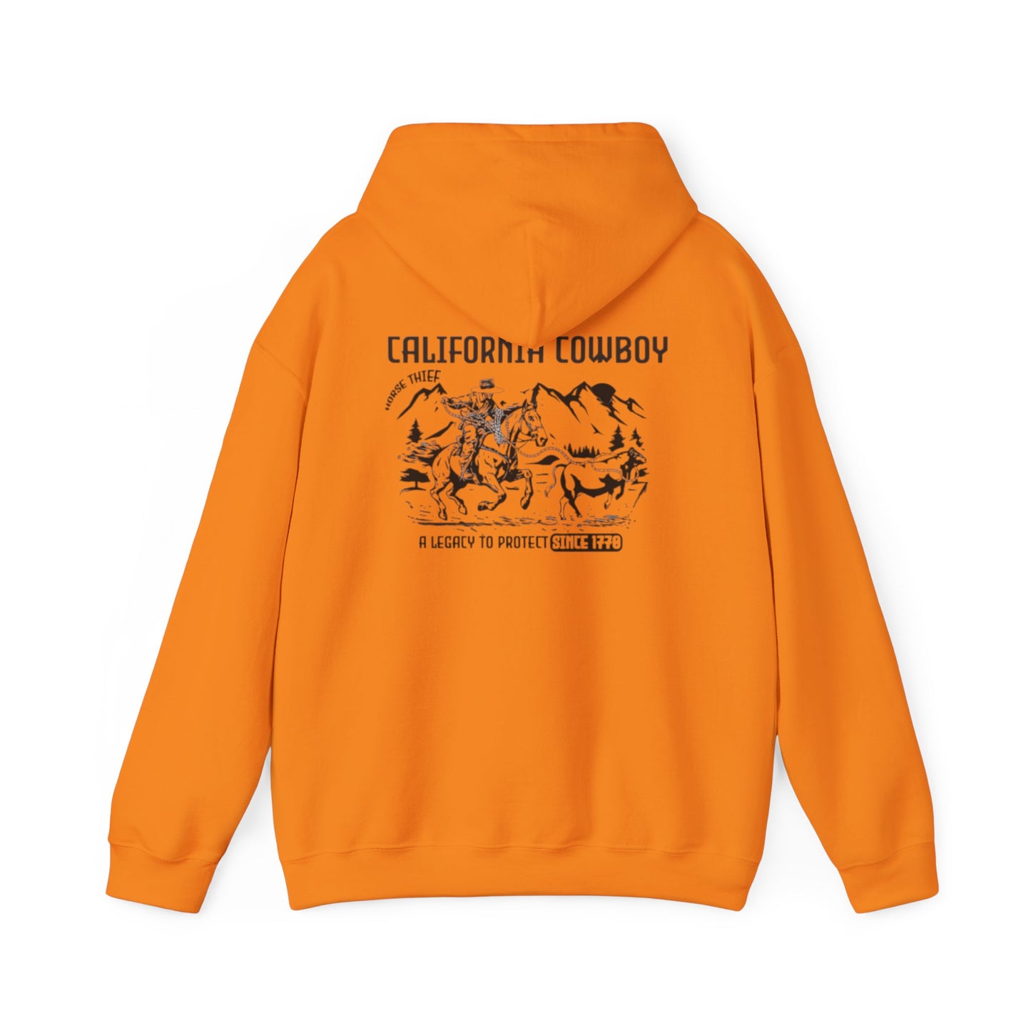 California Vaquero, A Legacy to Protect Since 1770 (Pacific Crest Trail) Hoodie