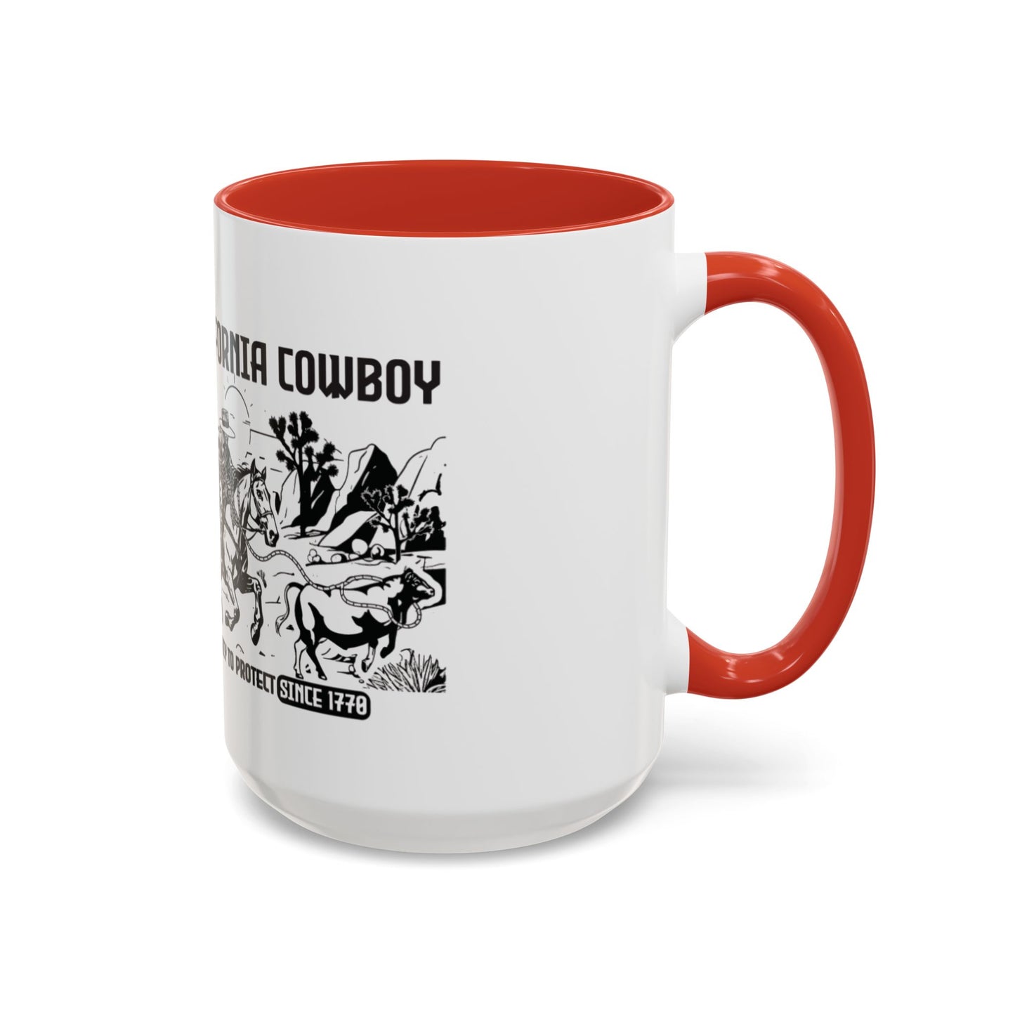 California Cowboy: A Legacy to Protect Since 1770 High Desert Mug (11 and 15oz)