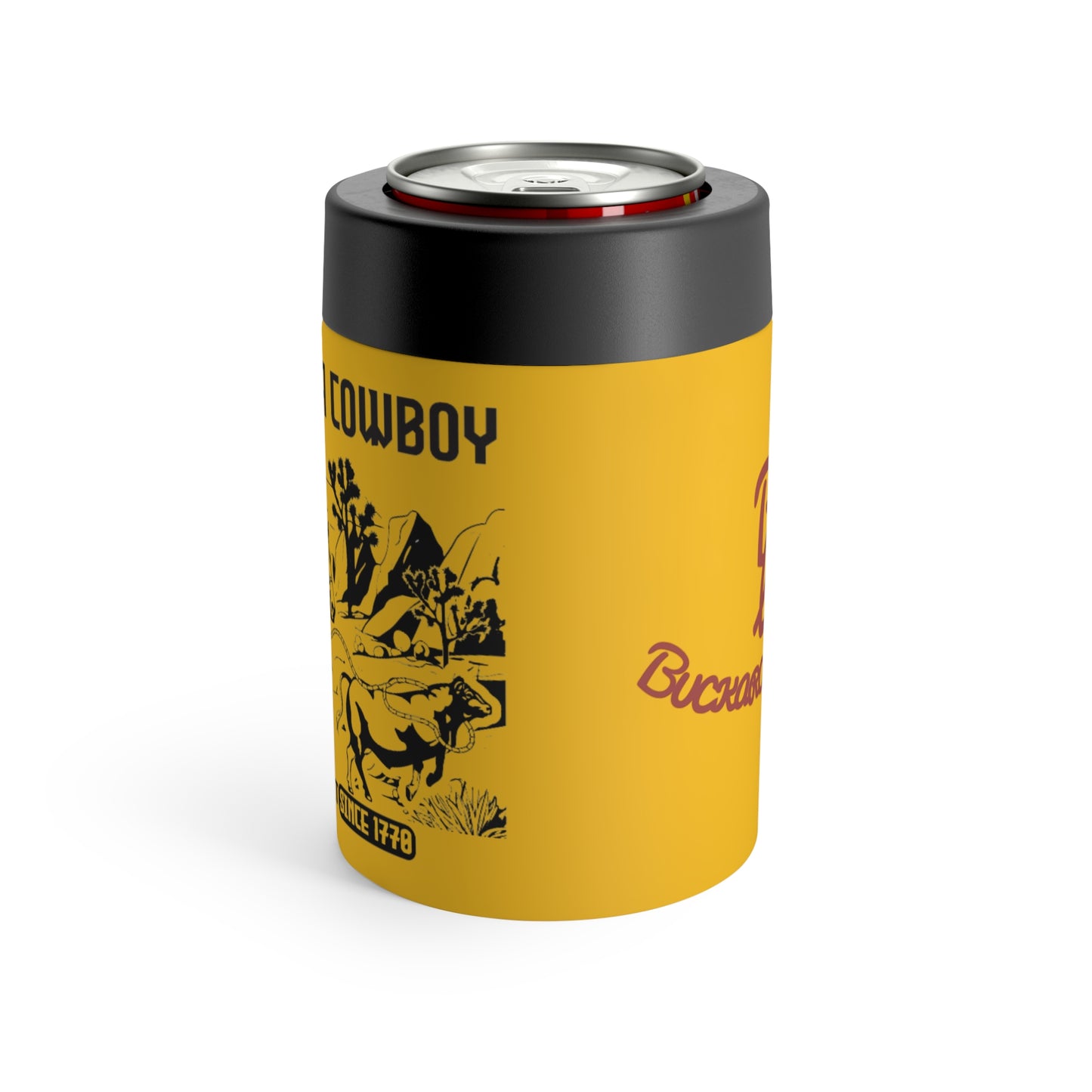 California Cowboy: A Legacy to Protect Since 1770 High Desert Design (12 Oz Can Tumbler)