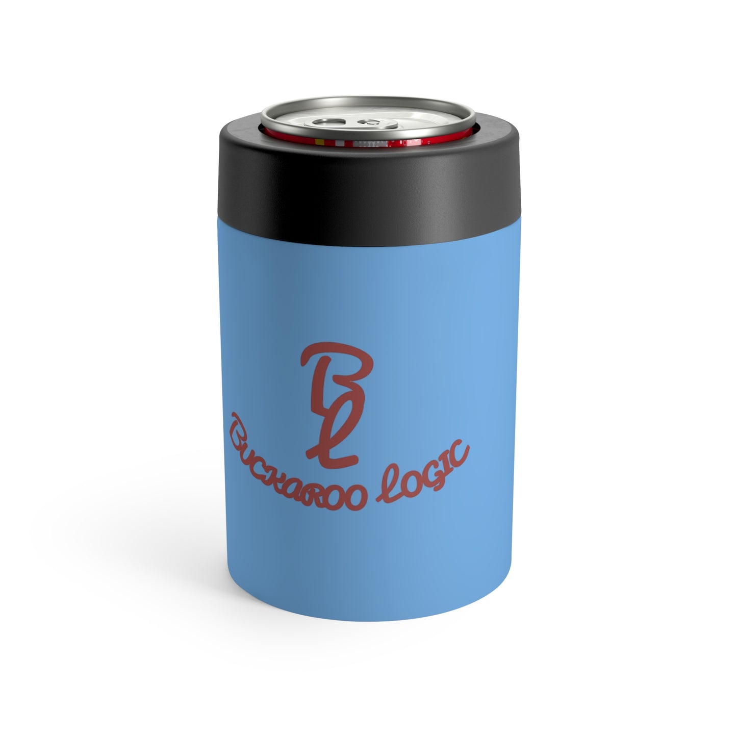 Bucking Horse Beach: West Coast Cowpoke Simplified Design (12 Oz Can Tumbler)