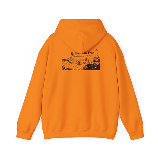 Big Sur Cattle Drive: Conquering the Coast and Spotlights Hoodie