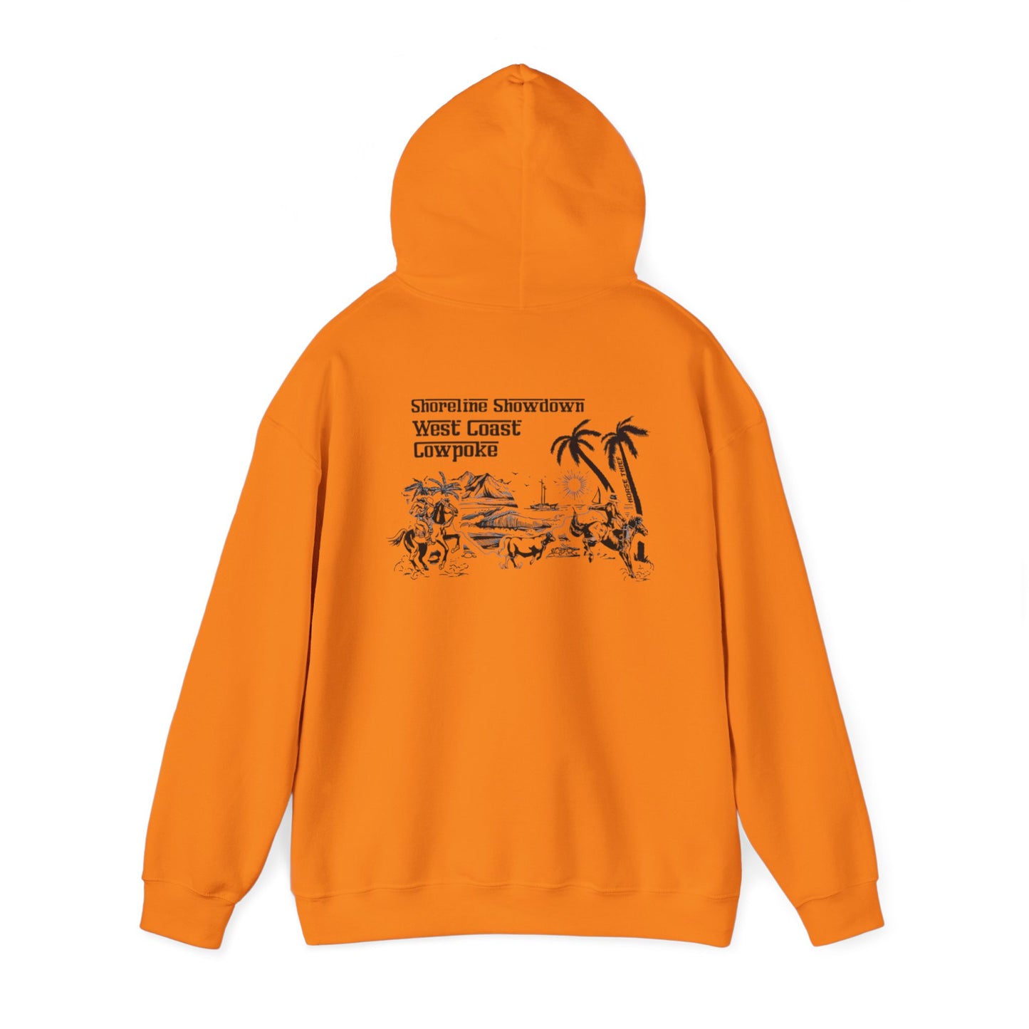 Shoreline Showdown, West Coast Cowpoke Hoodie