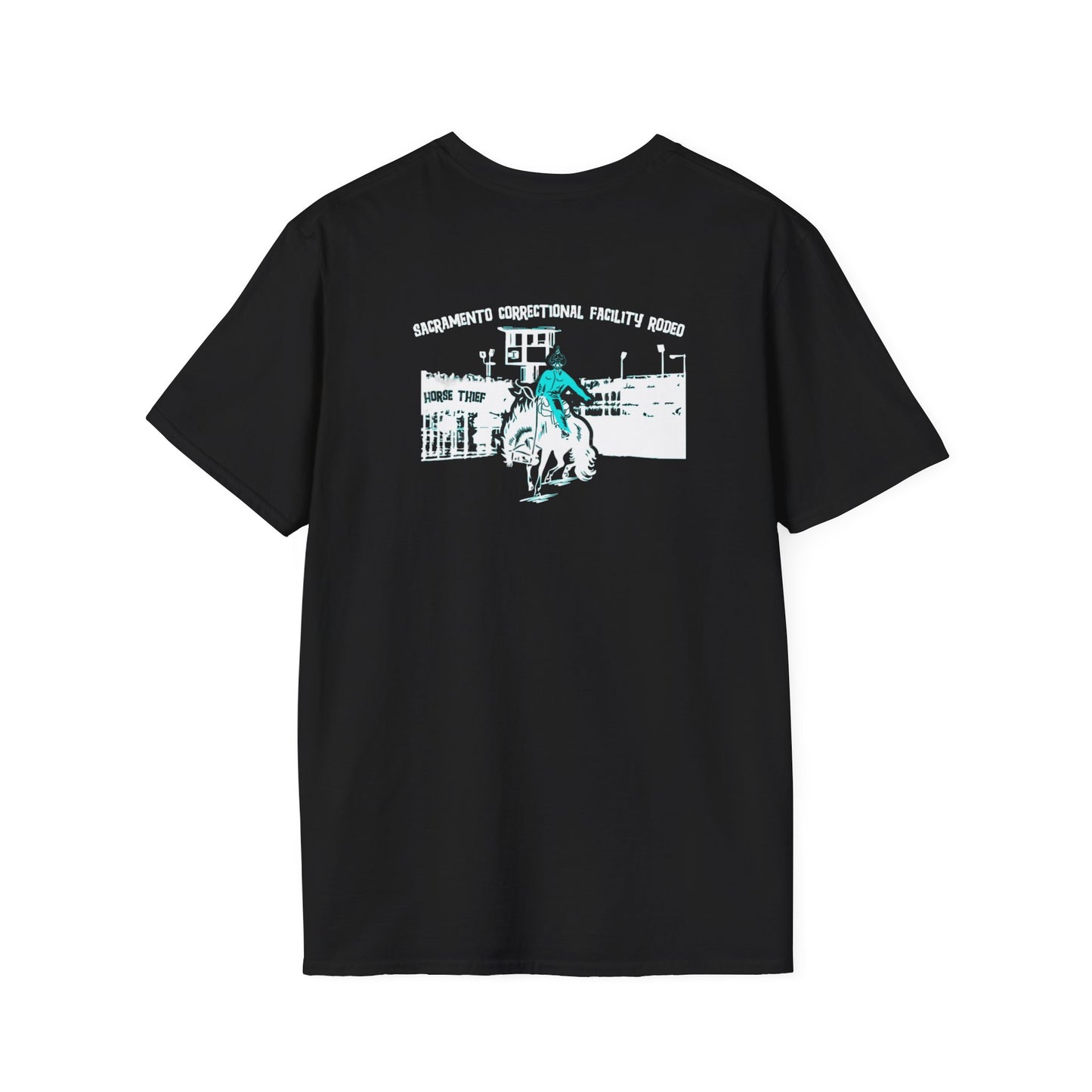 Sacramento Correctional Facility Rodeo: Government is a Joke Classic (Dark Tee)