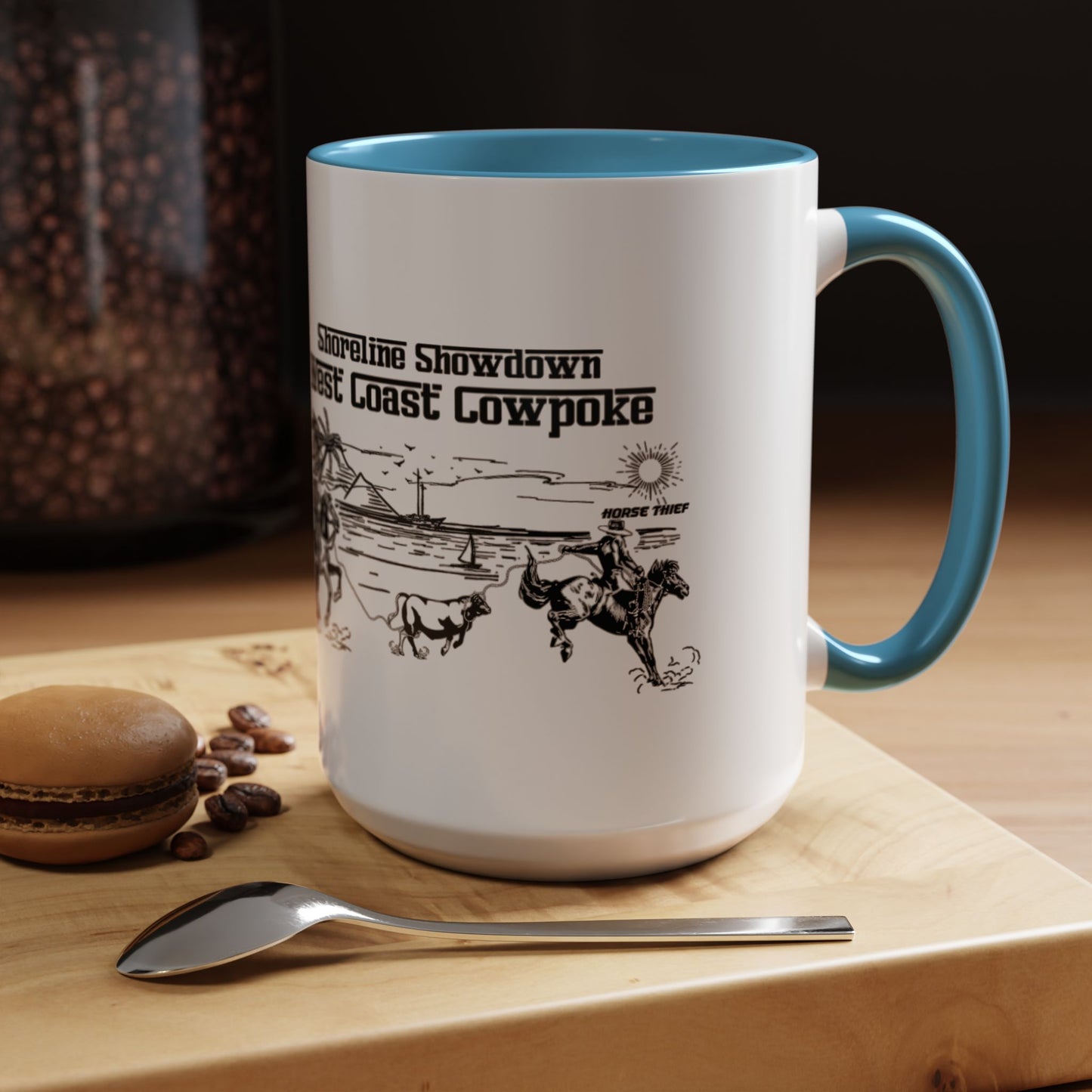 Shoreline Showdown, West Coast Cowpoke Mug (11 and 15oz)