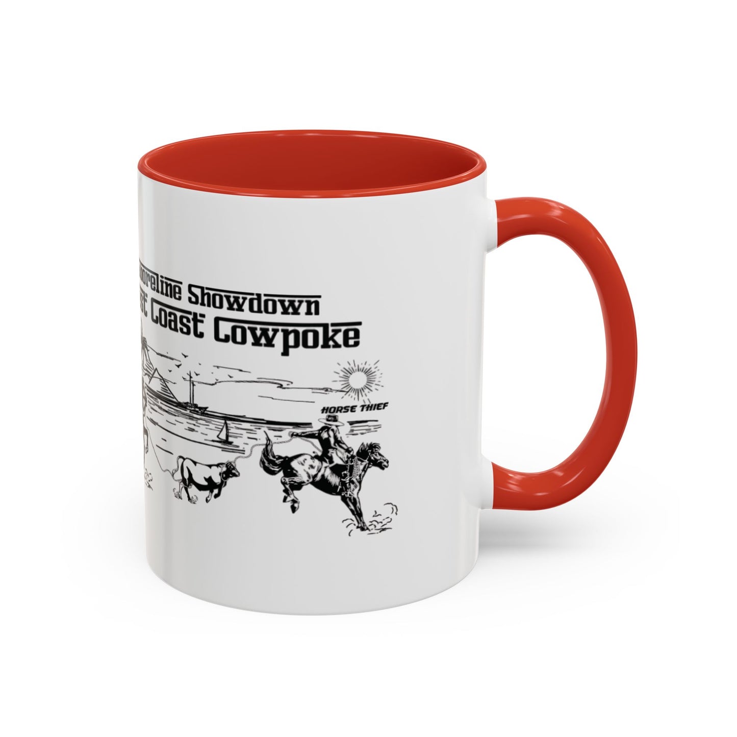 Shoreline Showdown, West Coast Cowpoke Mug (11 and 15oz)