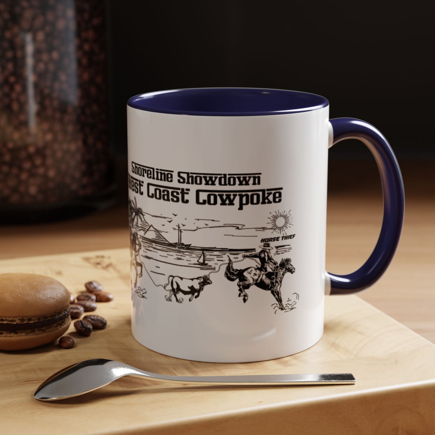 Shoreline Showdown, West Coast Cowpoke Mug (11 and 15oz)