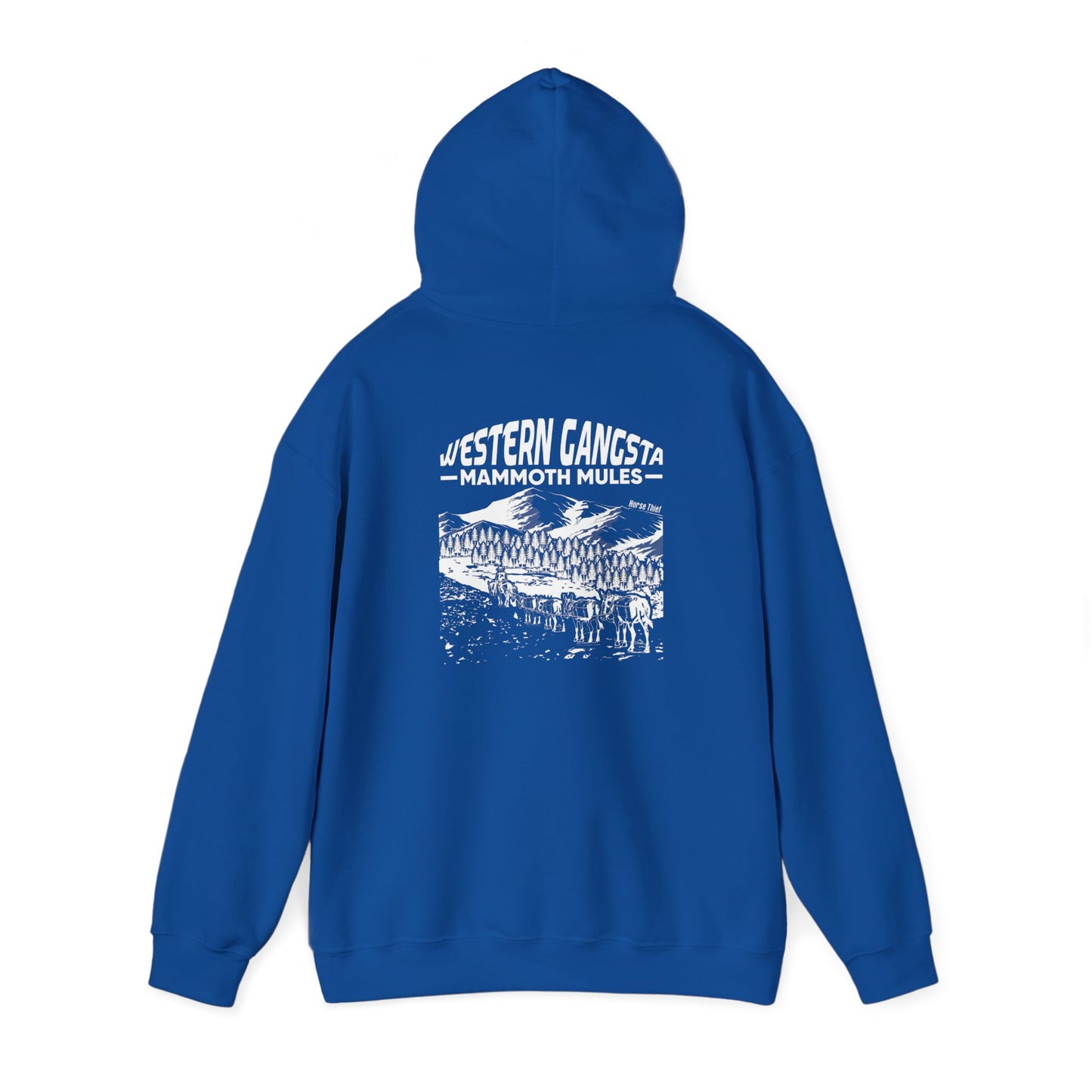 Western Gangsta: Mammoth Mules (Dark Hoodie)