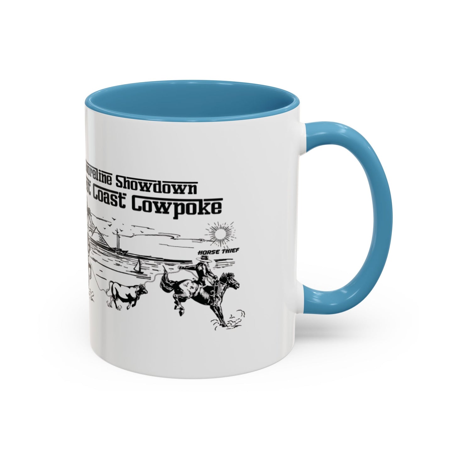 Shoreline Showdown, West Coast Cowpoke Mug (11 and 15oz)