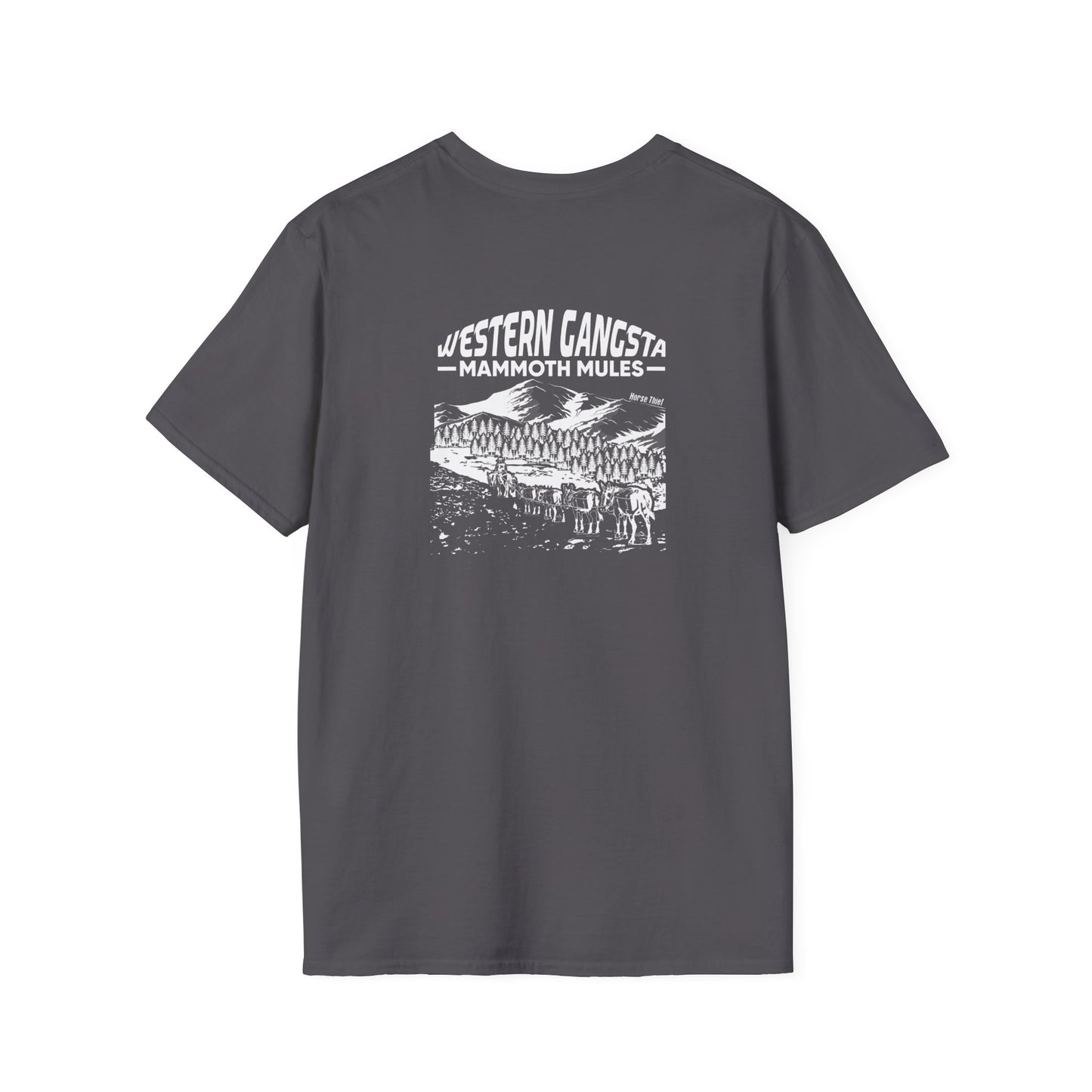 Western Gangsta: Mammoth Mules (Dark Tee)