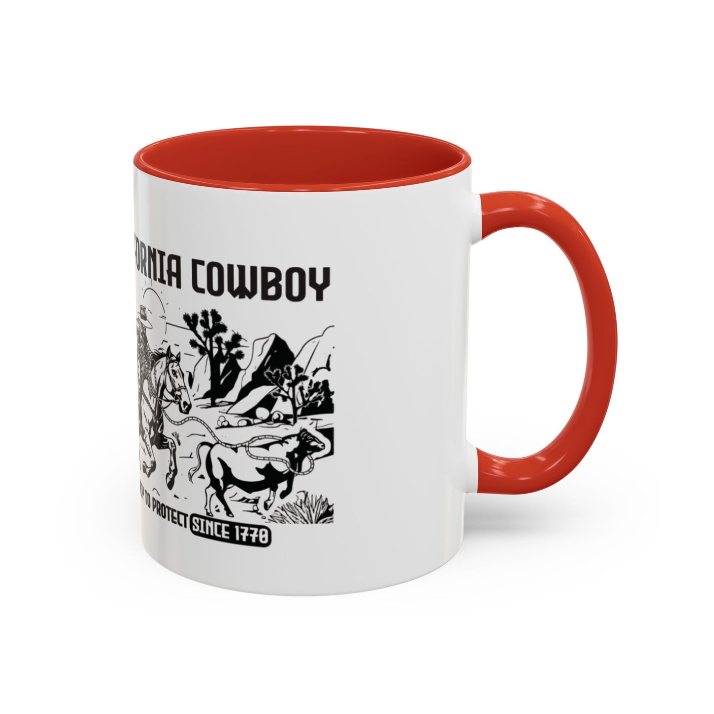 California Cowboy: A Legacy to Protect Since 1770 High Desert Mug (11 and 15oz)