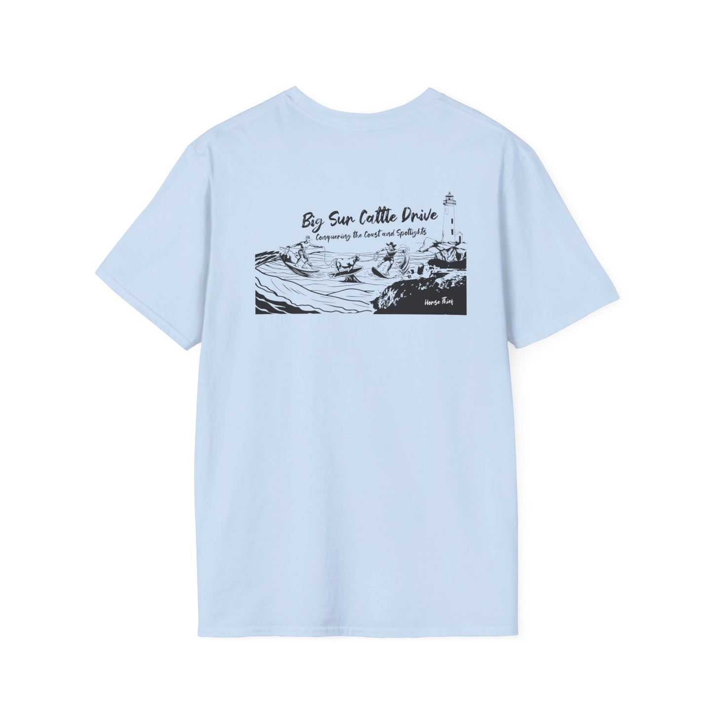 Big Sur Cattle Drive: Conquer the Coast and Spotlights Classic Tee