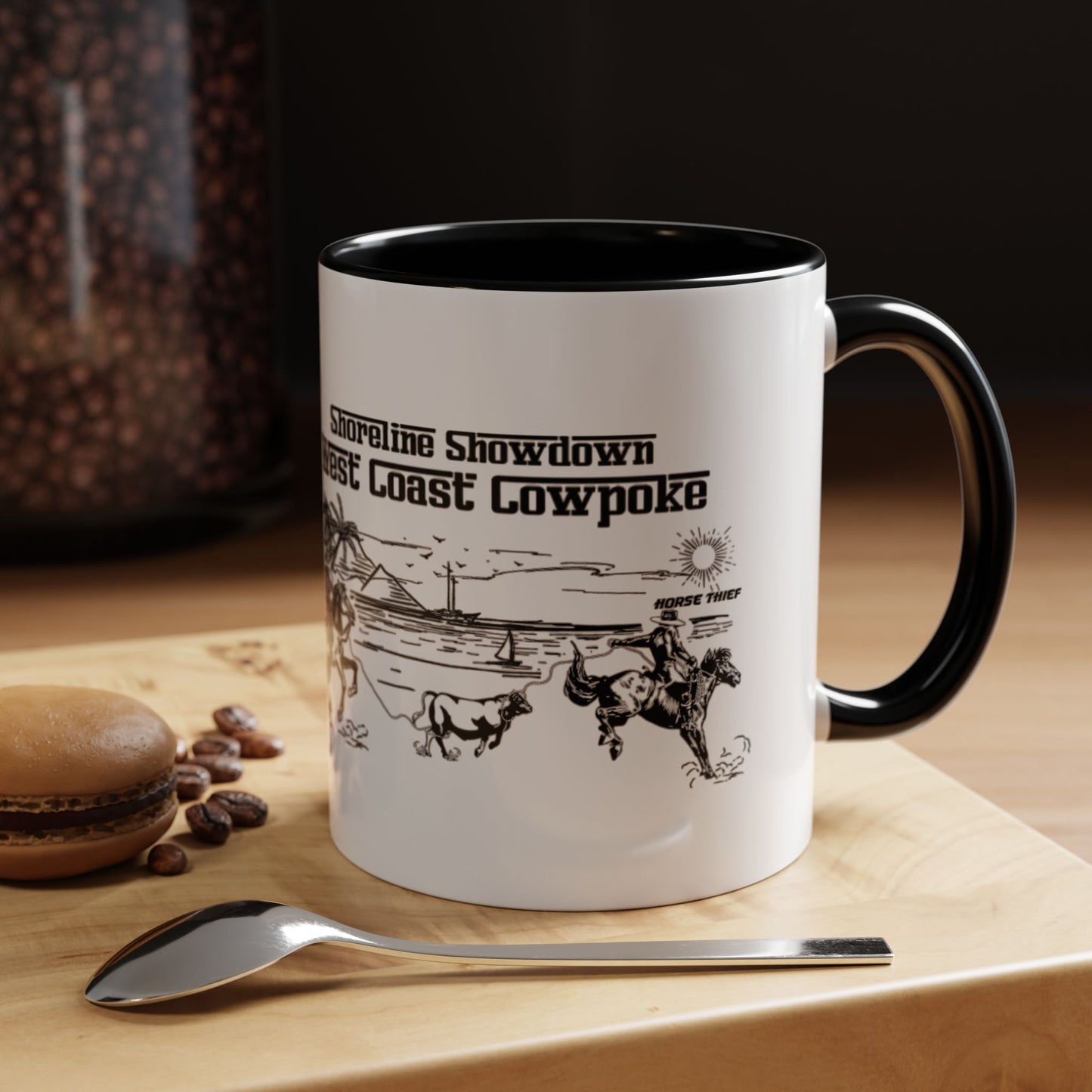 Shoreline Showdown, West Coast Cowpoke Mug (11 and 15oz)