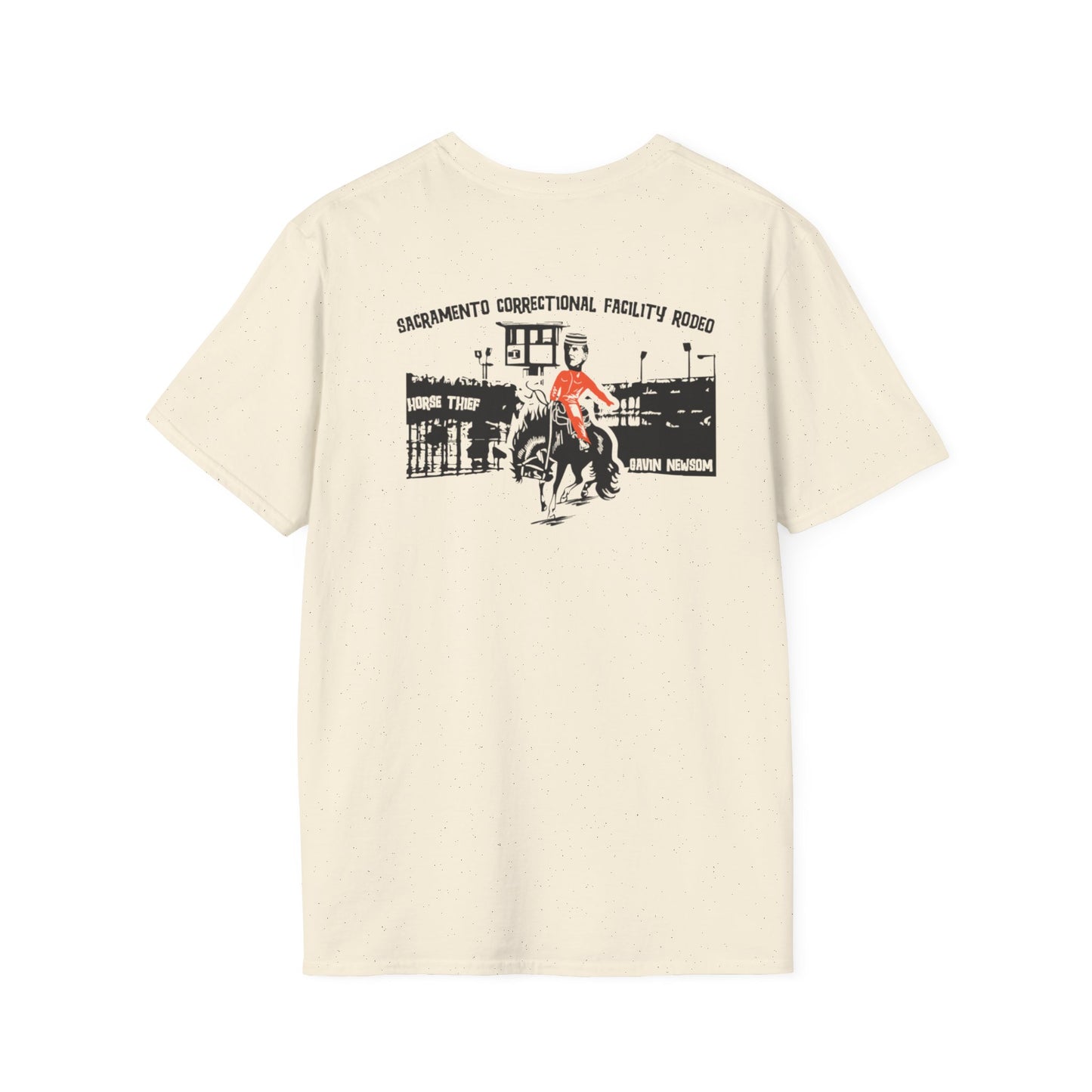 Sacramento Correctional Facility Rodeo: Gavin Newsom Tee