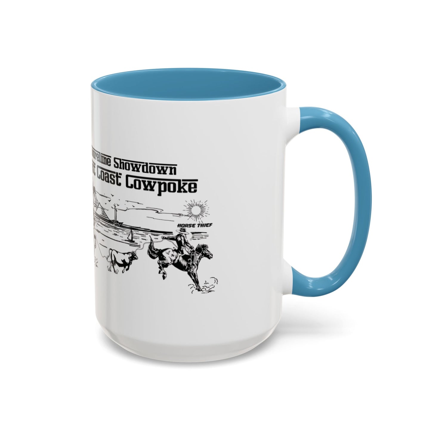 Shoreline Showdown, West Coast Cowpoke Mug (11 and 15oz)