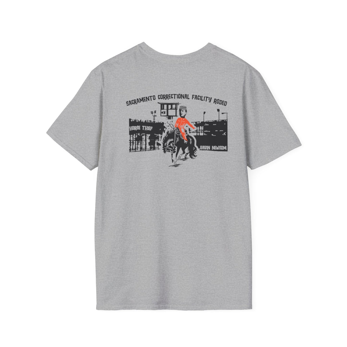 Sacramento Correctional Facility Rodeo: Gavin Newsom Tee