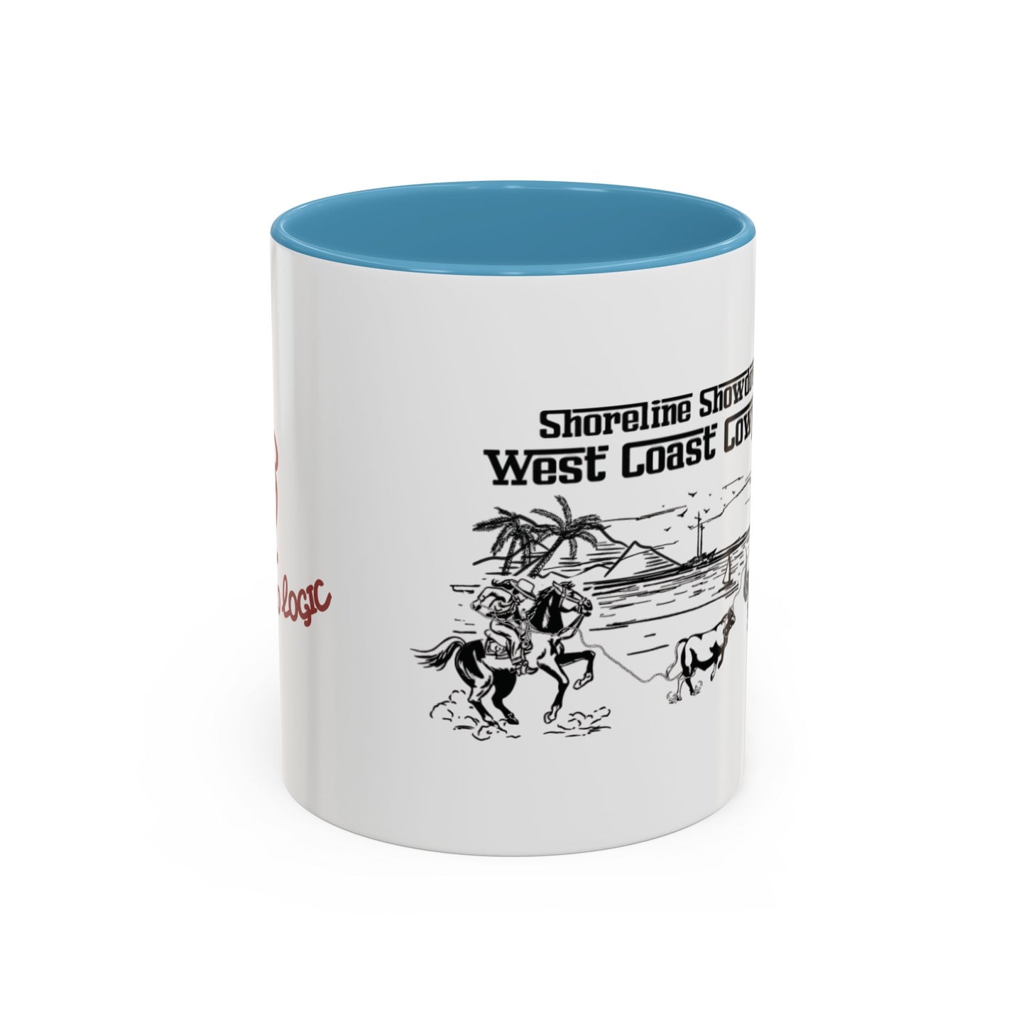 Shoreline Showdown, West Coast Cowpoke Mug (11 and 15oz)