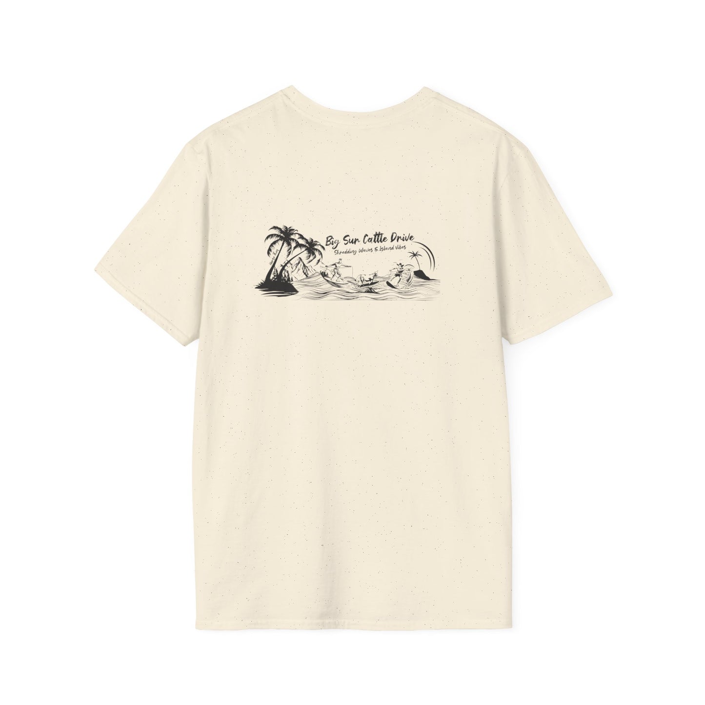 Big Sur Cattle Drive, Shredding Waves Island Vibes Classic Tee