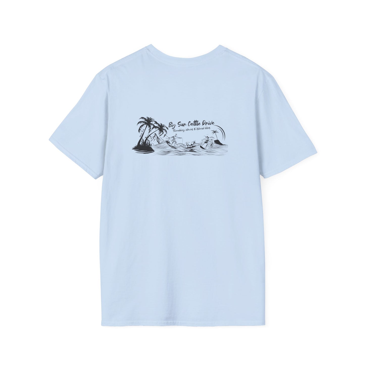 Big Sur Cattle Drive, Shredding Waves Island Vibes Classic Tee