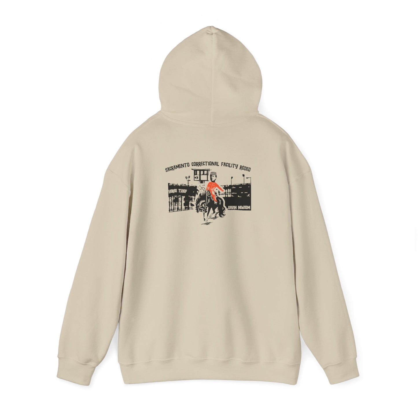 Sacramento Correctional Facility Rodeo: Gavin Newsom Hoodie