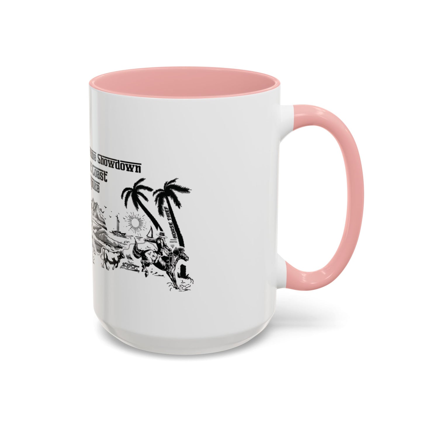 Shoreline Showdown, West Coast Cowpoke detailed Mug (11 and 15oz)