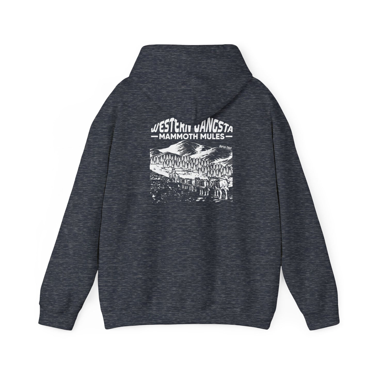 Western Gangsta: Mammoth Mules (Dark Hoodie)