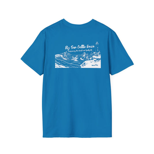 Big Sur Cattle Drive: Conquer the Coast and Spotlights Classic (Dark Tee)