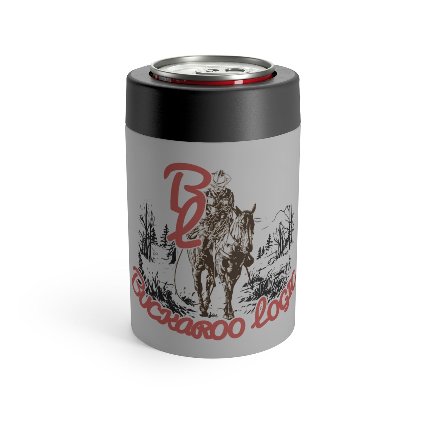 Buckaroo Logic Logo (12 Oz Can Tumbler)